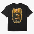 Lionel Messi Ballon d'Or Portrait ¨C Football Legend in Tuxedo Holding Trophy Classic T-Shirt Bring Champion Energy into FIFA World Cup 2026 USA Canada Mexico Spirit, Driven by Brazil, CR7 and Messi, Global Supporter Spirit, Legendary Goals,