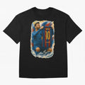 Messi Shirt Celebration Poster ¨C Iconic FC Barcelona Number 10 Artwork Oversized T-Shirt Celebrate the Biggest Stage of Match Day Hype around FIFA World Cup 2026 USA Canada Mexico, Messi, Neymar and Mbappe, England, Football Passion, Legendary
