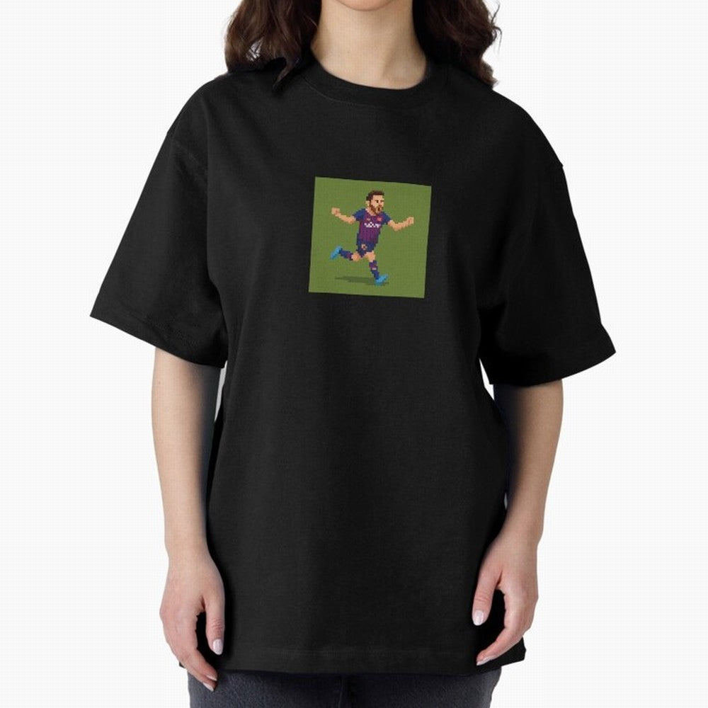 Lionel Messi Barcelona Pixel Art Tribute Classic T-Shirt Bring Home the FIFA World Cup 2026 Journey through Mbappe and Neymar Highlights, Argentina, France and Brazil Pride, Stadium Chants, National Pride, Trophy Dreams and Unforgettable Football