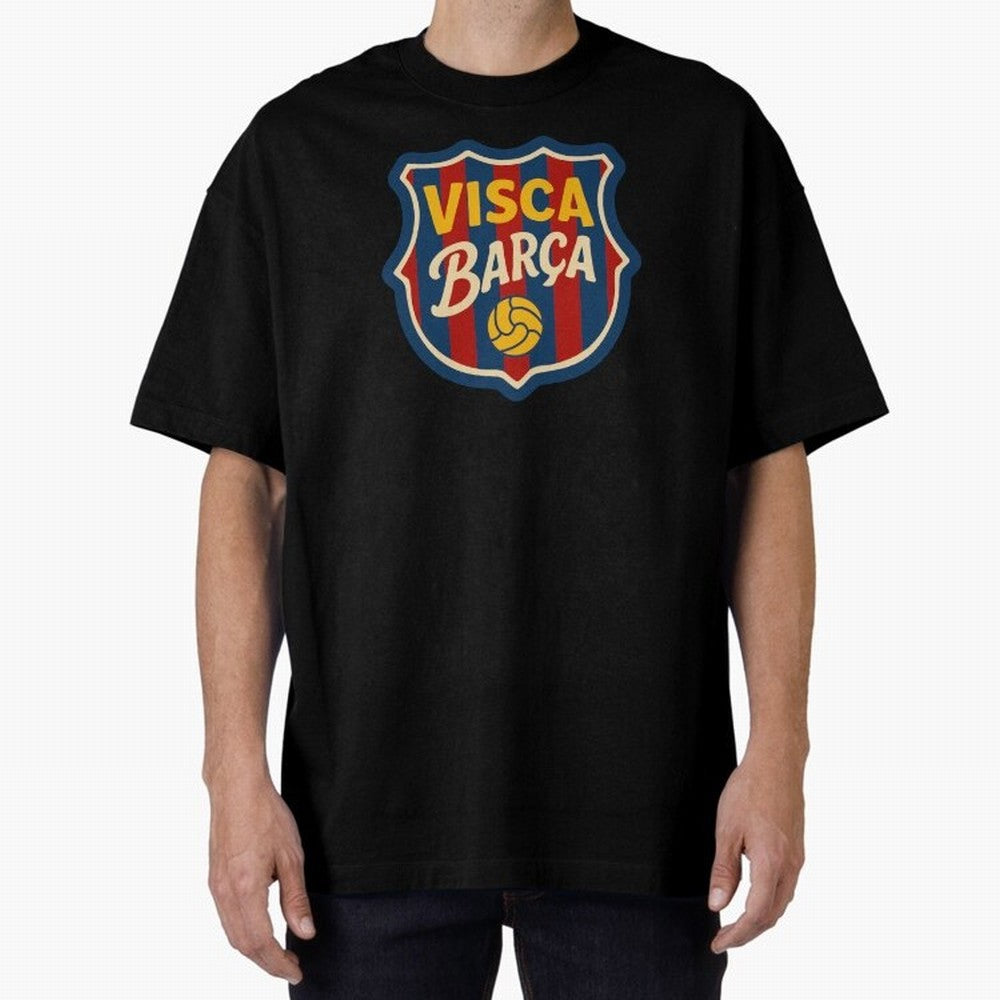 FC Barcelona Visca Barca Badge Classic T-Shirt Show Love for Legendary Goals in the FIFA World Cup 2026 USA Canada Mexico Journey through CR7 Highlights, Netherlands Pride, Game Day Rituals, Football Legends, Country Pride and the Road to the