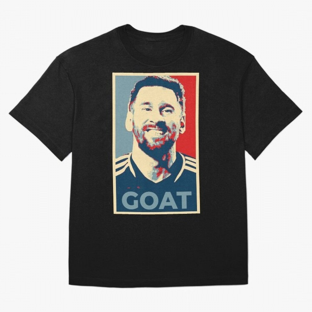 Messi - Hope Oversized T-Shirt Live the Energy of FIFA World Cup 2026 Spirit, with France, Neymar, Soccer Culture, Superstar Moments, National Team Dreams and Competitive Fire; Great for Watch Parties, Sports Bars, Family Nights, Fan Clubs and