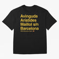 FC Barcelona Futbol Soccer Stadium Street Address Classic T-Shirt Support the Legends of FIFA World Cup 2026 USA Canada Mexico Highlighting Haaland and Mbappe, England and Germany Energy, Football History, Final Match Energy, Crowd Noise and Once