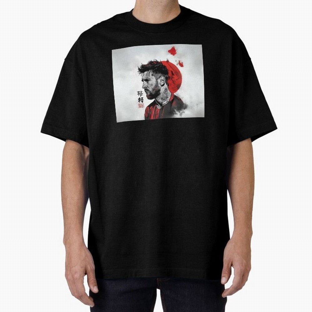 Messi Red Moon Classic T-Shirt Back the Journey through Match Day Hype around FIFA World Cup 2026 Group Stage, CR7, England, Vintage Soccer Flavor, Modern Football Stars, National Flags and Final Night Emotion; Built for Supporters Chasing Trophy