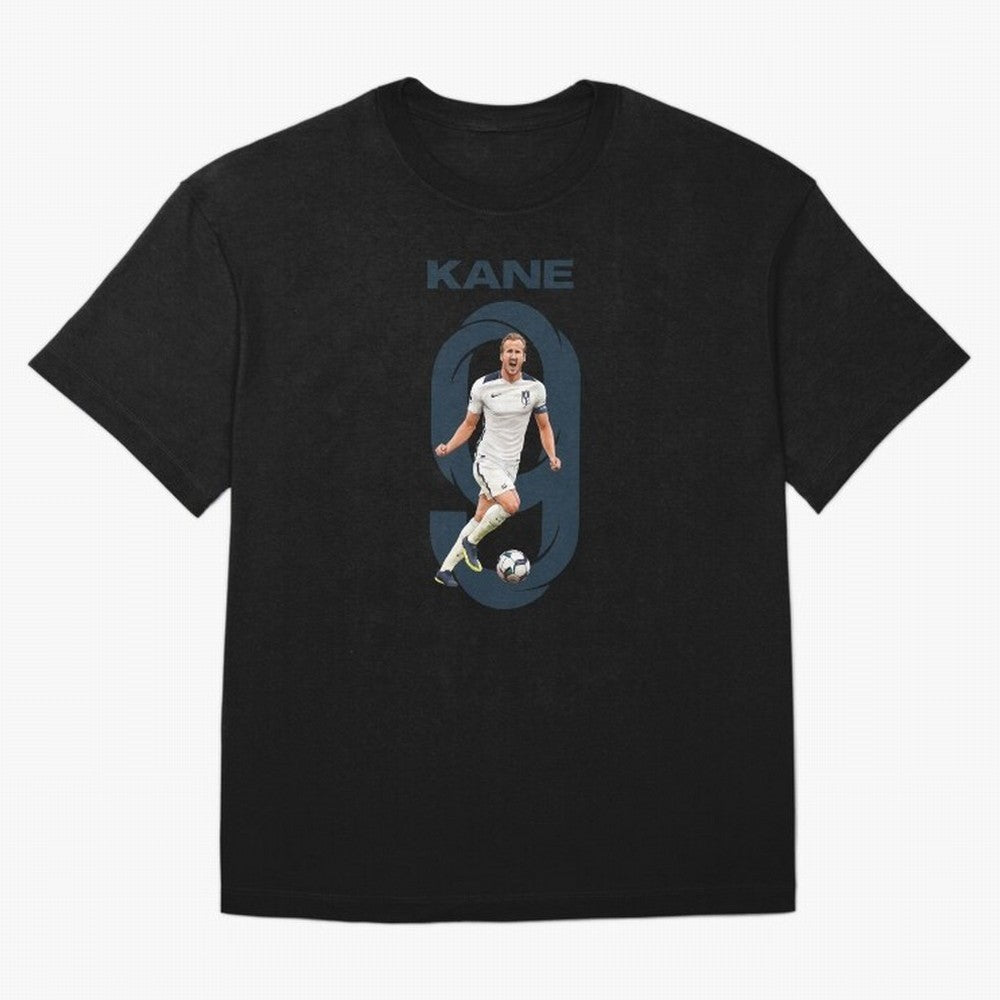 Harry Kane No. 9 Graphic Tee/Sticker Essential T-Shirt Carry FIFA World Cup 2026 USA Canada Mexico for Fans of Messi and England, Bringing Sports Nostalgia, International Competition, Famous Players and Unforgettable Victories; Perfect for
