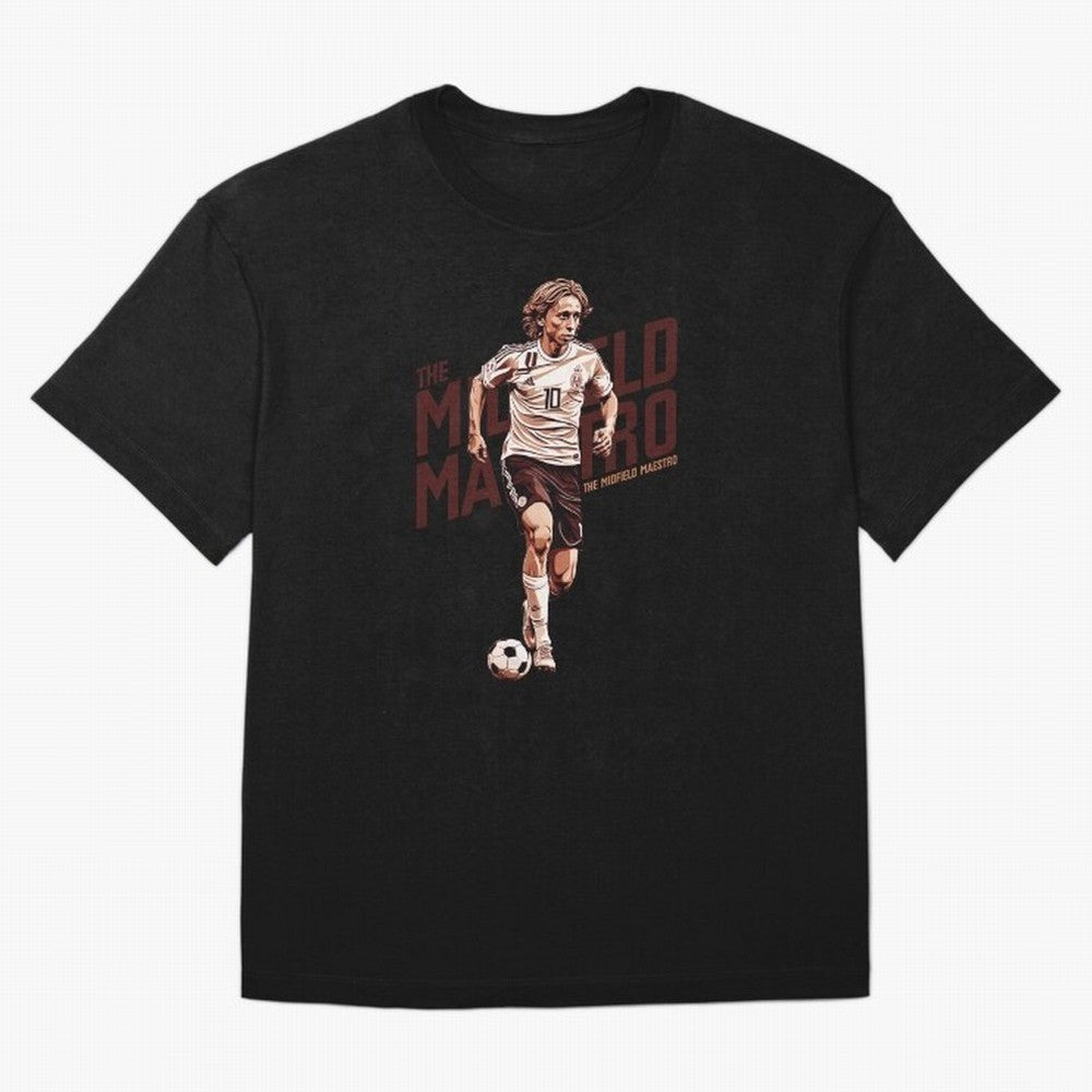 Luka - The Midfield Maestro Essential T-Shirt Stand with FIFA World Cup 2026 USA Canada Mexico for Fans of CR7 and Argentina, France and Brazil, Bringing Match Day Excitement, Supporter Culture, Golden Goals and Global Football Passion; Built for