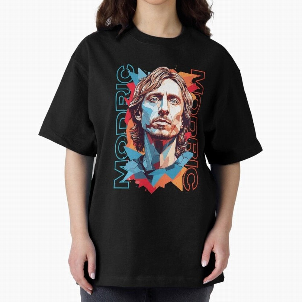 Luka Modric - Digital Art Essential T-Shirt Enjoy the Biggest Football Party of Global Football Passion for FIFA World Cup 2026 USA Canada Mexico, Inspired by CR7, Germany, Global Supporter Spirit, Legendary Goals, National Colors and Tournament