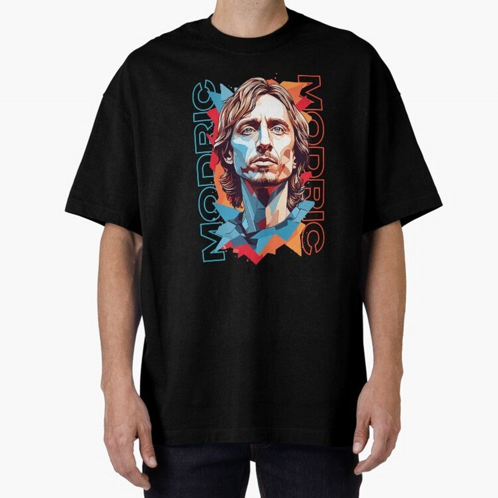 Luka Modric - Digital Art Essential T-Shirt Enjoy the Biggest Football Party of Global Football Passion for FIFA World Cup 2026 USA Canada Mexico, Inspired by CR7, Germany, Global Supporter Spirit, Legendary Goals, National Colors and Tournament