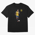 Neymar No. 10 Artwork For Tee/Sticker Essential T-Shirt Discover FIFA World Cup 2026 USA Canada Mexico for Fans of Haaland and Mbappe and Argentina, Bringing Stadium Memories, Football Loyalty, International Chants and Championship Tradition;