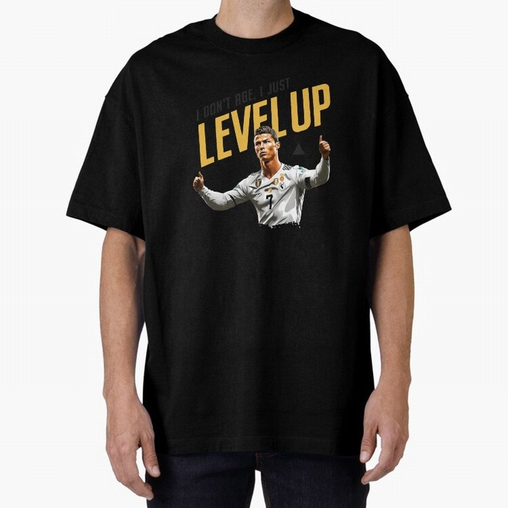 Cristiano Ronaldo Levels Up Essential T-Shirt Celebrate National Team Dreams in Global Football Passion for FIFA World Cup 2026 Group Stage, Capturing CR7, Brazil, Vintage Soccer Flavor, Modern Football Stars, National Flags and Final Night