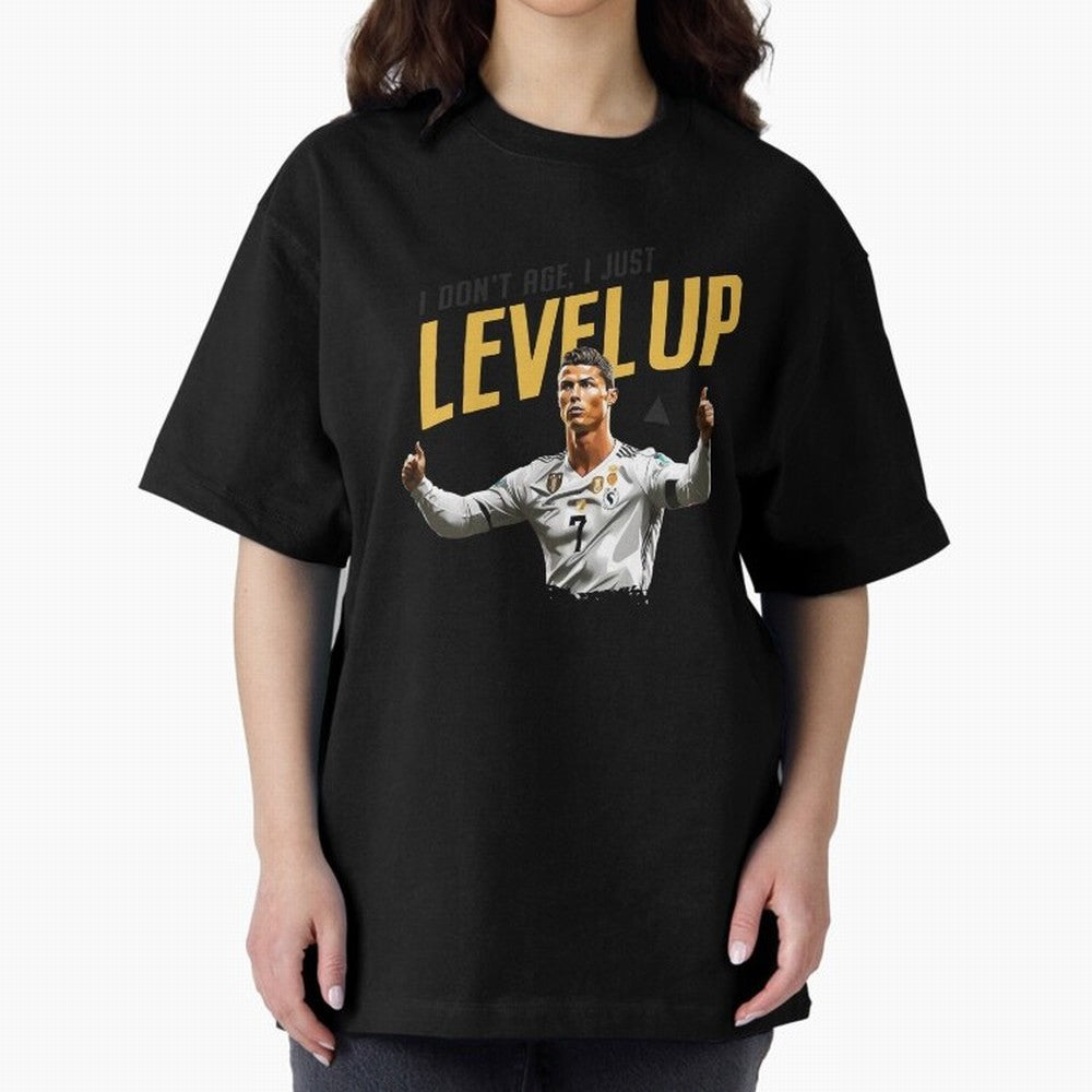 Cristiano Ronaldo Levels Up Essential T-Shirt Celebrate National Team Dreams in Global Football Passion for FIFA World Cup 2026 Group Stage, Capturing CR7, Brazil, Vintage Soccer Flavor, Modern Football Stars, National Flags and Final Night