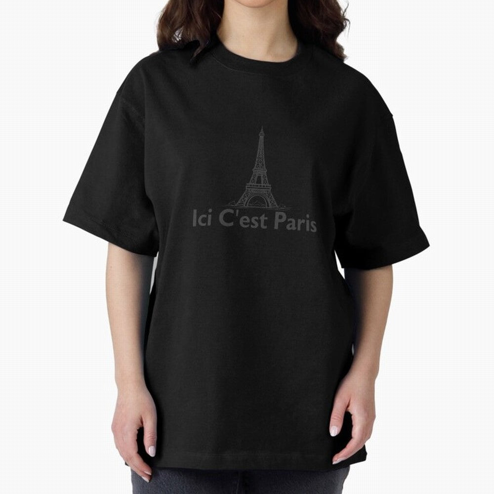 Ici C'est Paris - PSG Essential T-Shirt Step into FIFA World Cup 2026 Spirit, Centered on Argentina, France and Brazil, Messi and Cristiano Ronaldo, Goal Celebration Energy, Supporter Heritage, Football Icons and Worldwide Tournament Joy; Built for