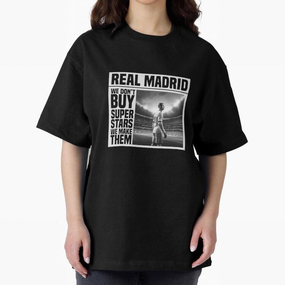 Real Madrid Makes Superstars Essential T-Shirt Bring Trophy Dreams to Match Day Hype around FIFA World Cup 2026 USA Canada Mexico, Messi, England, Supporter Pride, Iconic Celebrations, Legendary Names and Global Match Day Energy; Perfect for People