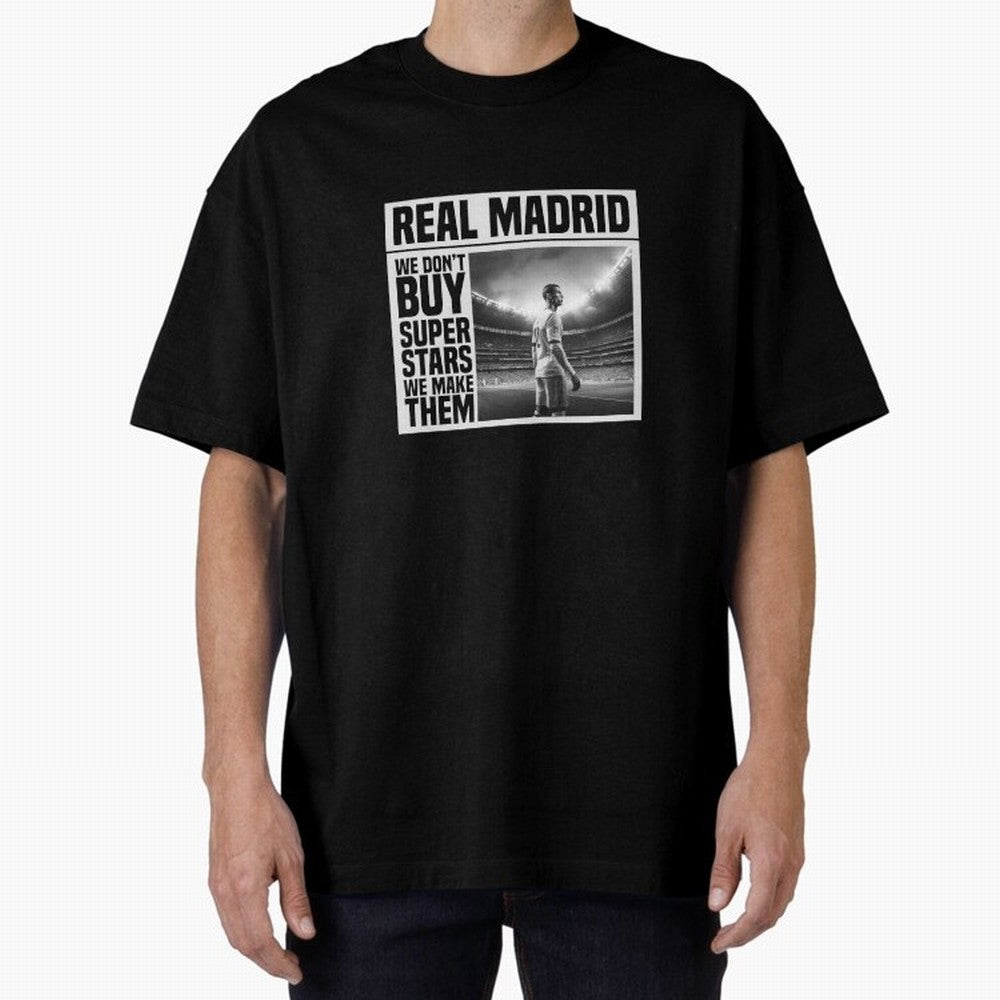 Real Madrid Makes Superstars Essential T-Shirt Bring Trophy Dreams to Match Day Hype around FIFA World Cup 2026 USA Canada Mexico, Messi, England, Supporter Pride, Iconic Celebrations, Legendary Names and Global Match Day Energy; Perfect for People