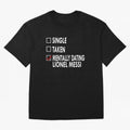 Dating Lionel Essential T-Shirt Celebrate the Road through Global Football Passion for FIFA World Cup 2026 Group Stage, Inspired by Messi and Cristiano Ronaldo, Brazil, Portugal and Argentina, Vintage Soccer Flavor, Modern Football Stars, National
