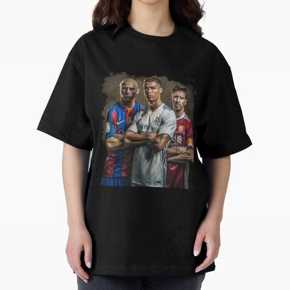 Footballs Greatest Top 3 Classic T-Shirt Show Your Love for FIFA World Cup 2026 Group Stage Driven by Cristiano Ronaldo, Haaland and CR7, England Energy, Vintage Soccer Flavor, Modern Football Stars, National Flags and Final Night Emotion; Great