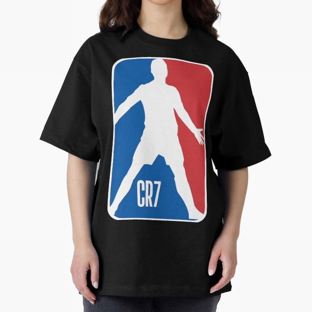 Cristiano Ronaldo - NBA style print Classic T-Shirt Celebrate Golden Goal Energy in Match Day Hype around FIFA World Cup 2026, CR7, Argentina and Brazil, Worldwide Fan Energy, Dramatic Goals, Stadium Lights and Championship Celebrations; Ideal for
