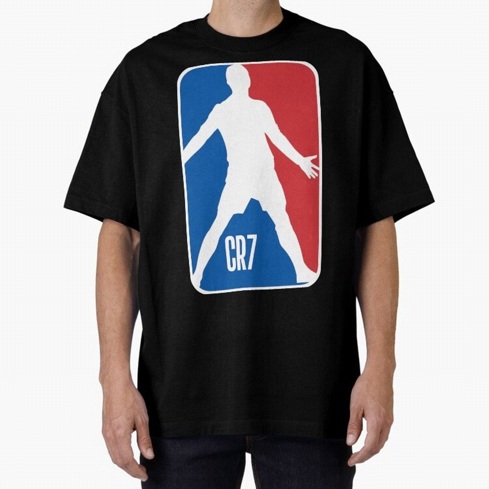 Cristiano Ronaldo - NBA style print Classic T-Shirt Celebrate Golden Goal Energy in Match Day Hype around FIFA World Cup 2026, CR7, Argentina and Brazil, Worldwide Fan Energy, Dramatic Goals, Stadium Lights and Championship Celebrations; Ideal for