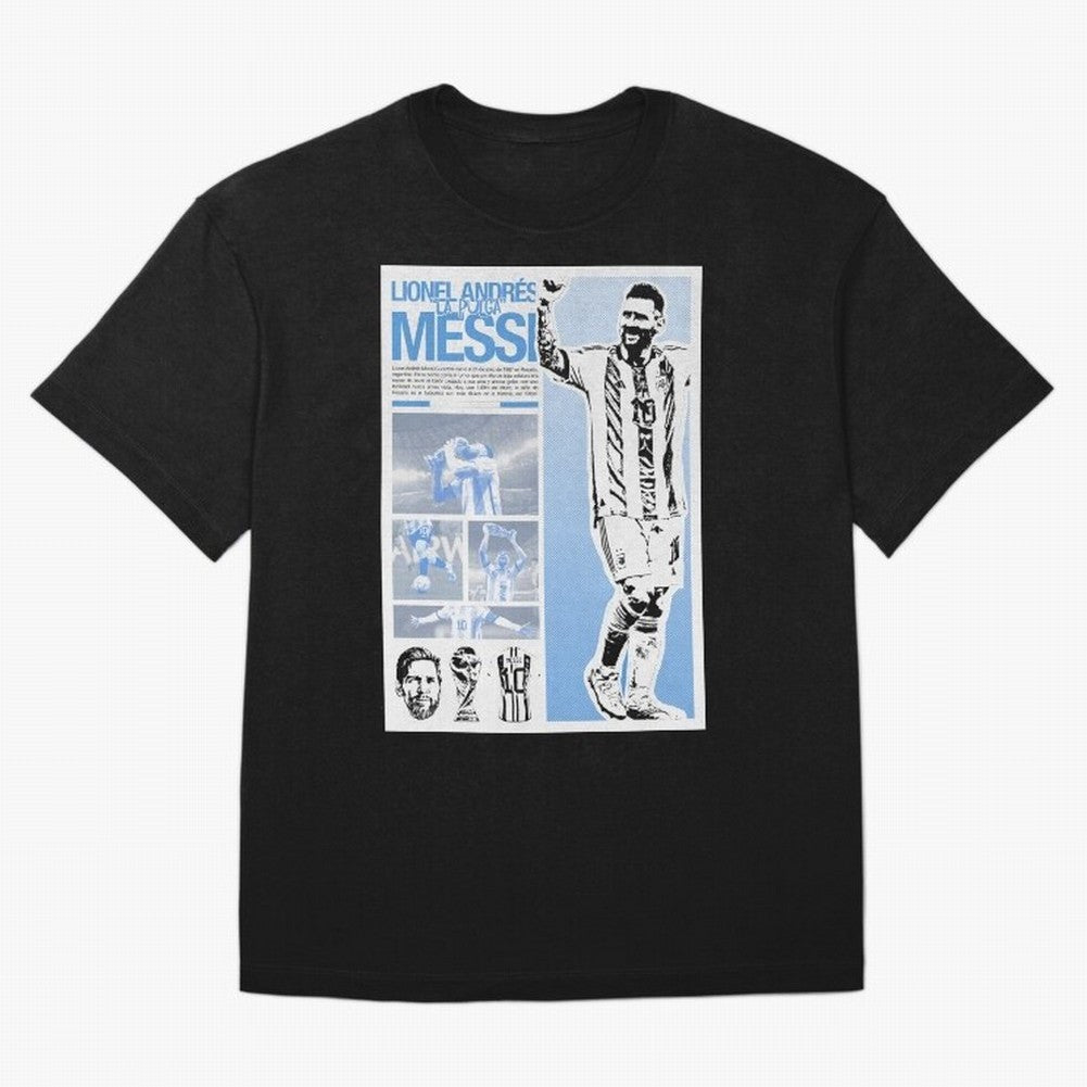 The Flea Lionel Messi Oversized T-Shirt Support FIFA World Cup 2026 USA Canada Mexico Spirit, Built around Netherlands, Messi, Neymar and Mbappe, Worldwide Fan Energy, Dramatic Goals, Stadium Lights and Championship Celebrations; Great for