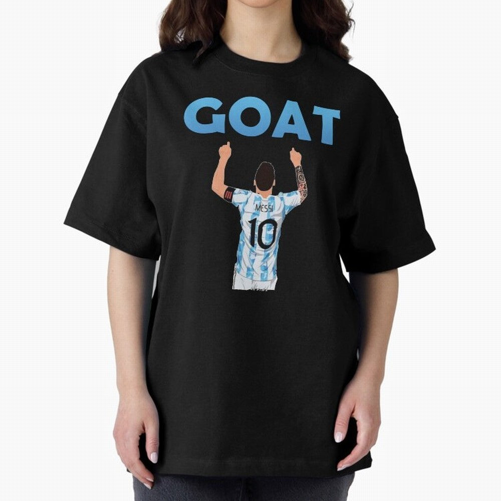Messi GOAT Classic T-Shirt Celebrate Football Heritage in Match Day Hype around FIFA World Cup 2026 Group Stage, Mbappe, Netherlands, Worldwide Fan Energy, Dramatic Goals, Stadium Lights and Championship Celebrations; Perfect for Fans, Collectors,
