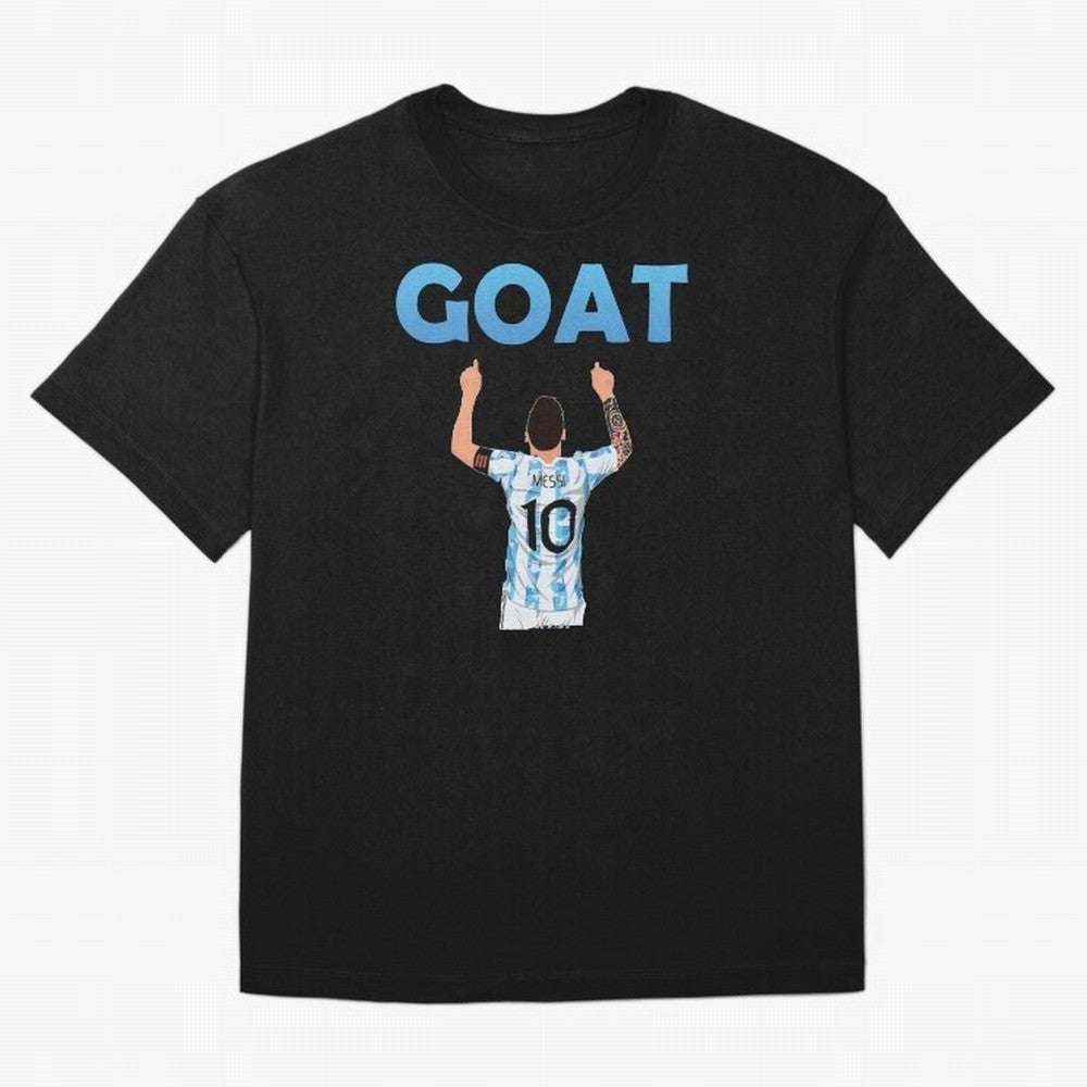 Messi GOAT Classic T-Shirt Celebrate Football Heritage in Match Day Hype around FIFA World Cup 2026 Group Stage, Mbappe, Netherlands, Worldwide Fan Energy, Dramatic Goals, Stadium Lights and Championship Celebrations; Perfect for Fans, Collectors,