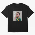 funny caricature of Lionel Messi Classic T-Shirt Discover Match Day Hype around FIFA World Cup 2026 Group Stage, Messi, CR7 and Mbappe, England and Germany, Worldwide Fan Energy, Dramatic Goals, Stadium Lights and Championship Celebrations; Ideal