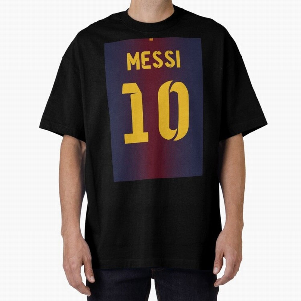 Barcelona 2012 Jersey Messi 10 Oversized T-Shirt Celebrate Every Goal in the FIFA World Cup 2026 Group Stage Journey through Neymar, Haaland and Cristiano Ronaldo Highlights, France and Portugal Pride, Football History, Final Match Energy, Crowd