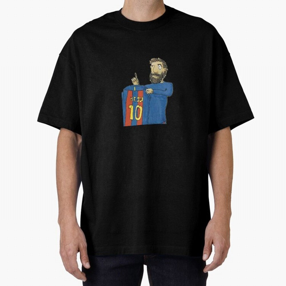 Lionel Messi and the magic shirt Oversized T-Shirt Remember Iconic Moments from FIFA World Cup 2026 USA Canada Mexico for Fans of Haaland and Mbappe and Argentina, France and Brazil, Bringing Tournament Hype, Historic Matchups, Family Viewing