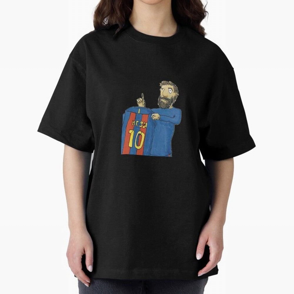 Lionel Messi and the magic shirt Oversized T-Shirt Remember Iconic Moments from FIFA World Cup 2026 USA Canada Mexico for Fans of Haaland and Mbappe and Argentina, France and Brazil, Bringing Tournament Hype, Historic Matchups, Family Viewing