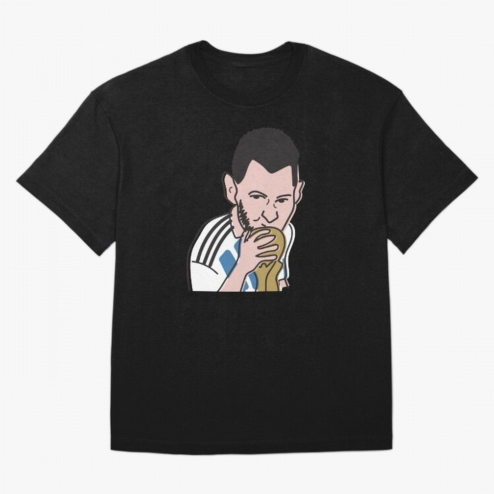 Lionel Messi in Weirdtual Reality Oversized T-Shirt Bring Retro Soccer Energy to the FIFA World Cup 2026 USA Canada Mexico Journey through Mbappe and Neymar Highlights, England Pride, Tournament Hype, Historic Matchups, Family Viewing Parties and