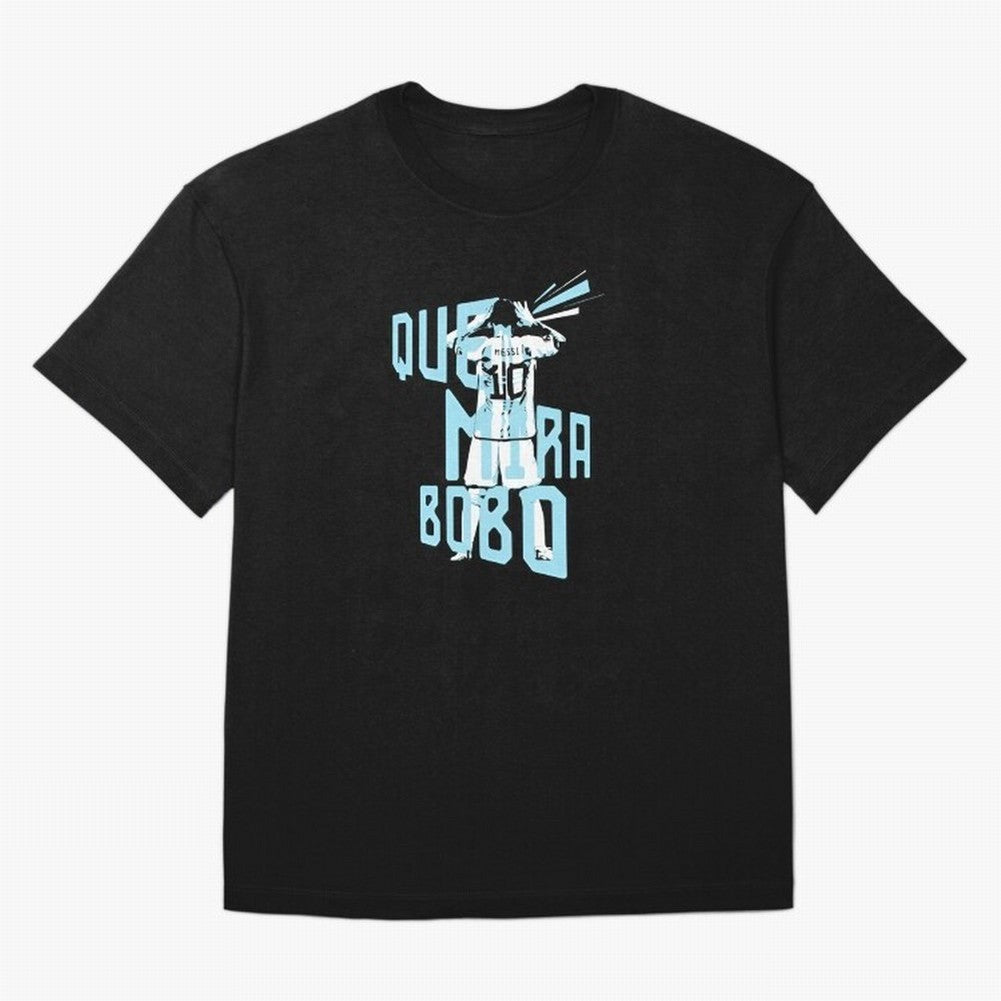 Lionel messi Que mira bobo Classic T-Shirt Follow Every Goal of the FIFA World Cup 2026 Journey through Messi and Cristiano Ronaldo Highlights, England and Germany Pride, Champion Mindset, Group Stage Buzz, Knockout Tension and Passionate Fan