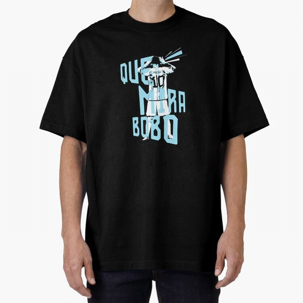 Lionel messi Que mira bobo Classic T-Shirt Follow Every Goal of the FIFA World Cup 2026 Journey through Messi and Cristiano Ronaldo Highlights, England and Germany Pride, Champion Mindset, Group Stage Buzz, Knockout Tension and Passionate Fan