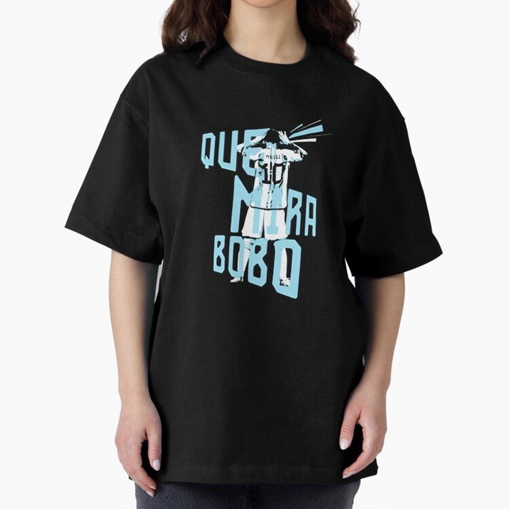 Lionel messi Que mira bobo Classic T-Shirt Follow Every Goal of the FIFA World Cup 2026 Journey through Messi and Cristiano Ronaldo Highlights, England and Germany Pride, Champion Mindset, Group Stage Buzz, Knockout Tension and Passionate Fan