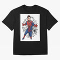 Lionel Messi Spider Oversized T-Shirt Celebrate the Magic of FIFA World Cup 2026 Group Stage Spirit, Made for Brazil, Portugal and Argentina, Messi, Neymar and Mbappe, Stadium Memories, Football Loyalty, International Chants and Championship