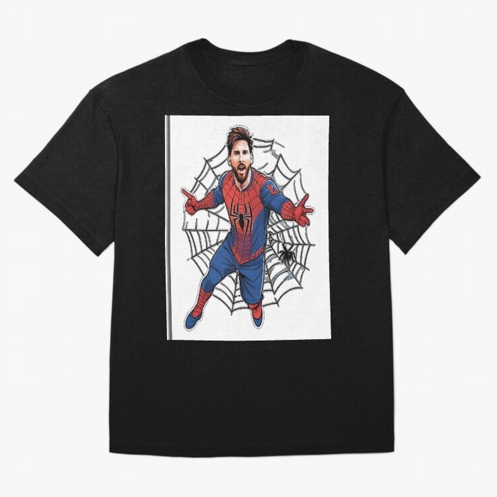 Lionel Messi Spider Oversized T-Shirt Celebrate the Magic of FIFA World Cup 2026 Group Stage Spirit, Made for Brazil, Portugal and Argentina, Messi, Neymar and Mbappe, Stadium Memories, Football Loyalty, International Chants and Championship