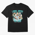 Lionel Messi Vintage Style Tee, Bootleg Tee, Bootleg T Shirt, Rap Tee Classic T-Shirt Show Your Love for FIFA World Cup 2026 USA Canada Mexico Spirit, Featuring France, Mbappe and Neymar, Vintage Soccer Flavor, Modern Football Stars, National Flags