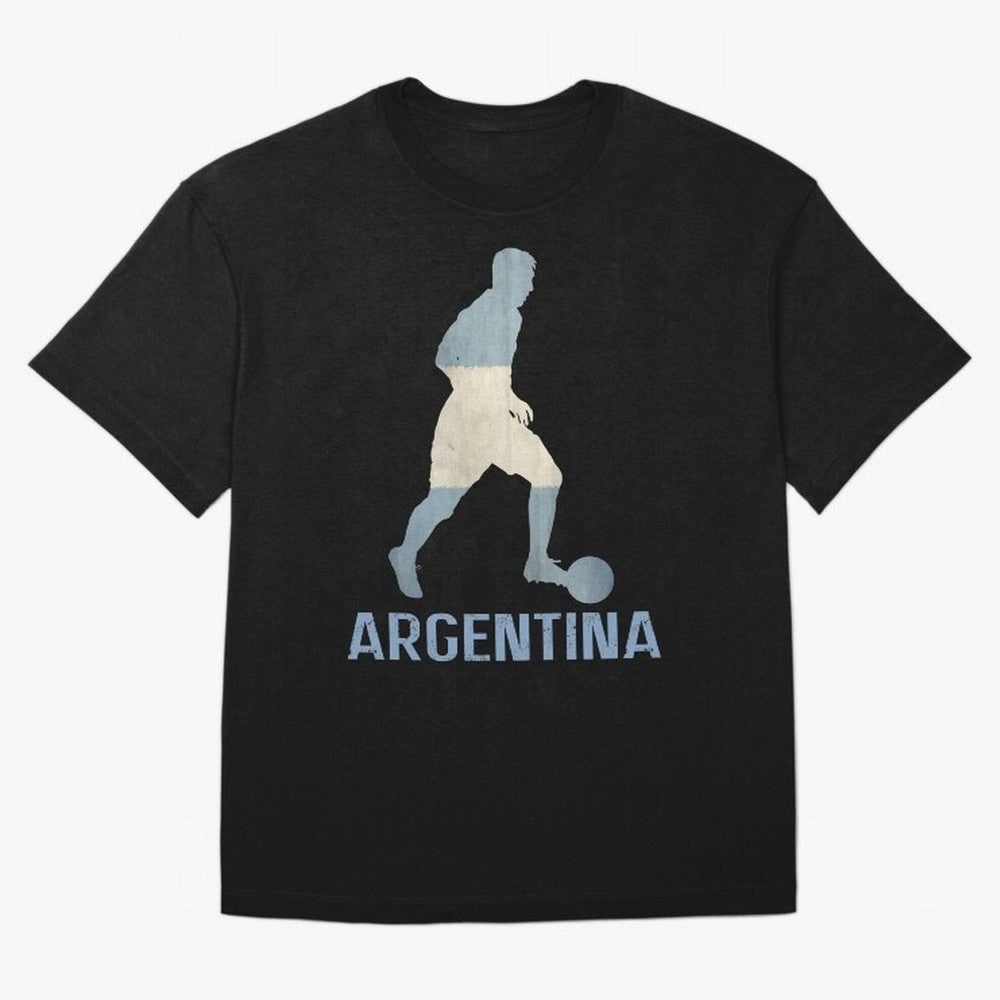 Argentina Essential T-Shirt Join the Countdown to Global Football Passion for FIFA World Cup 2026 Group Stage, Connected to Haaland, Argentina and Brazil, Football History, Final Match Energy, Crowd Noise and Once in a Lifetime Moments; Great for