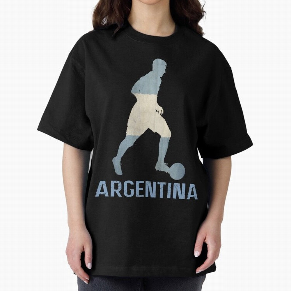 Argentina Essential T-Shirt Join the Countdown to Global Football Passion for FIFA World Cup 2026 Group Stage, Connected to Haaland, Argentina and Brazil, Football History, Final Match Energy, Crowd Noise and Once in a Lifetime Moments; Great for