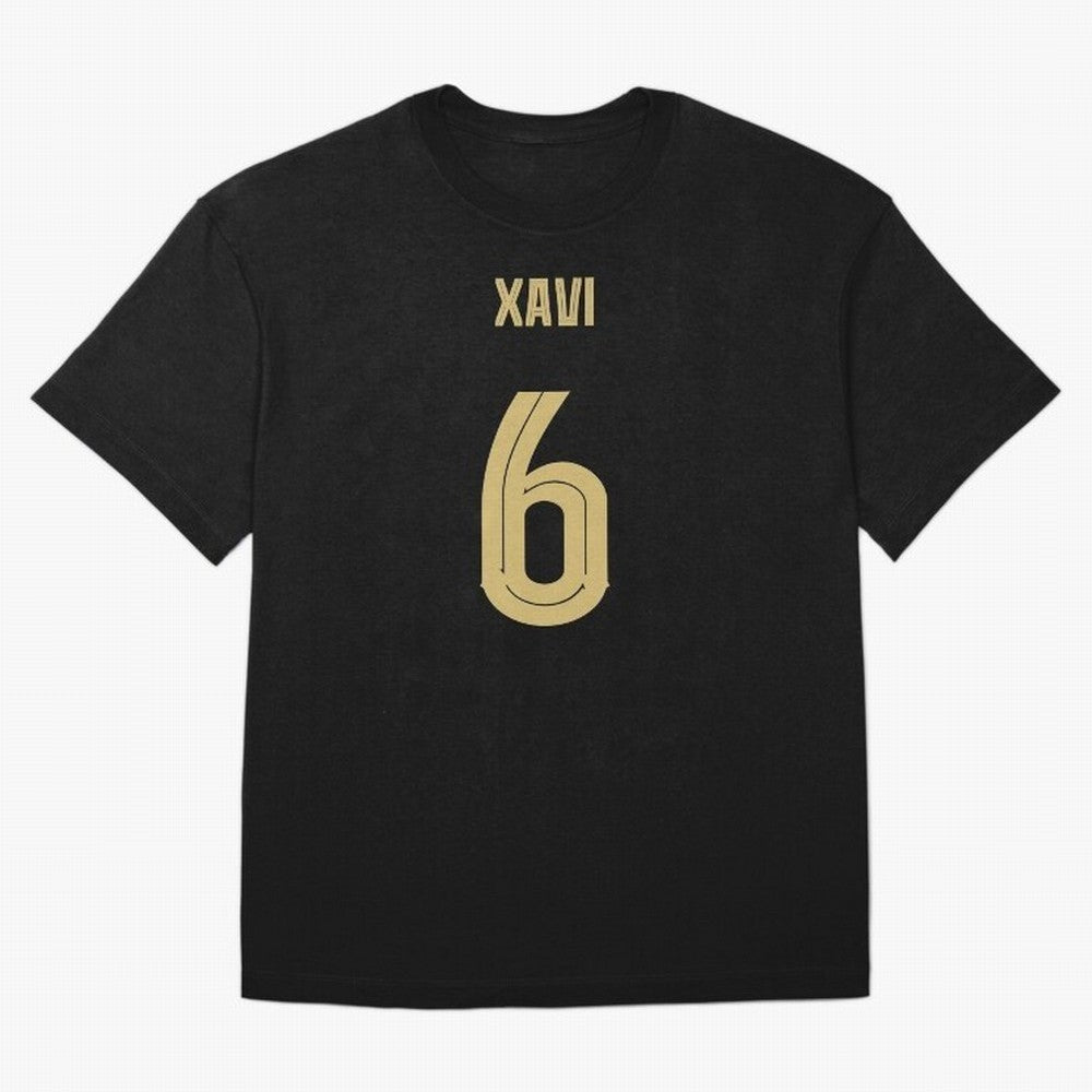Xavi 6 Barcelona Oversized T-Shirt Carry the Dream of FIFA World Cup 2026 for Fans of Messi, CR7 and Mbappe and England, France and Netherlands, Bringing Worldwide Fan Energy, Dramatic Goals, Stadium Lights and Championship Celebrations; Ideal for