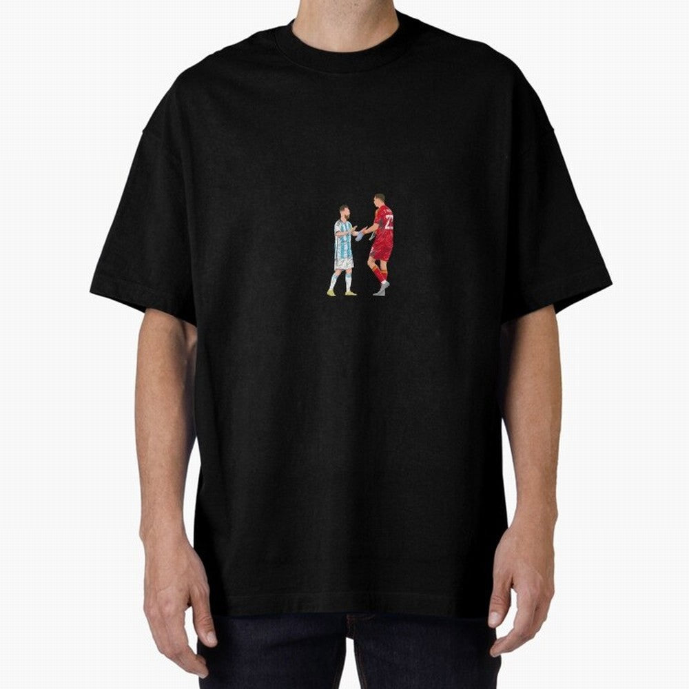 Lionel Messi and Emiliano Martinez Minimalist Classic T-Shirt Bring Global Football Passion for FIFA World Cup 2026, Made for Neymar, Haaland and Cristiano Ronaldo, France and Portugal, Worldwide Fan Energy, Dramatic Goals, Stadium Lights and