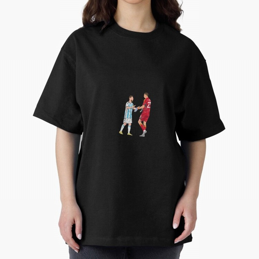 Lionel Messi and Emiliano Martinez Minimalist Classic T-Shirt Bring Global Football Passion for FIFA World Cup 2026, Made for Neymar, Haaland and Cristiano Ronaldo, France and Portugal, Worldwide Fan Energy, Dramatic Goals, Stadium Lights and