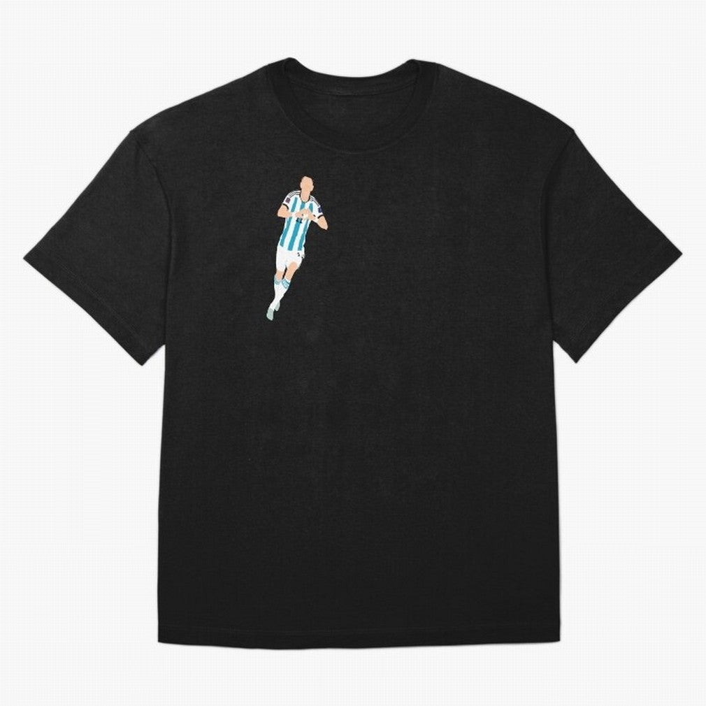angel di maria minimalist Classic T-Shirt Share Global Football Passion for FIFA World Cup 2026 USA Canada Mexico, Inspired by Neymar, Germany, Vintage Soccer Flavor, Modern Football Stars, National Flags and Final Night Emotion; Made for