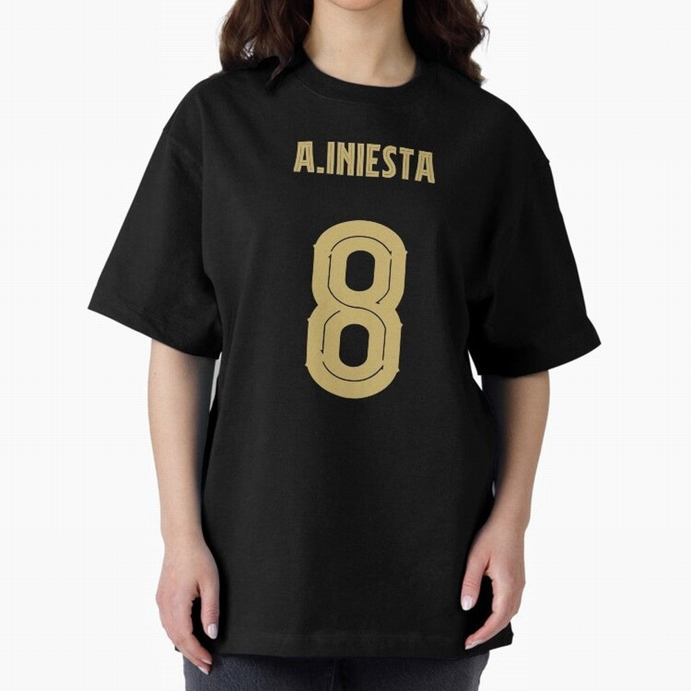 Iniesta Barcelona 8 Classic T-Shirt Back the Journey through FIFA World Cup 2026 for Fans of Messi and England, France and Netherlands, Bringing Vintage Soccer Flavor, Modern Football Stars, National Flags and Final Night Emotion; Perfect for Fans,