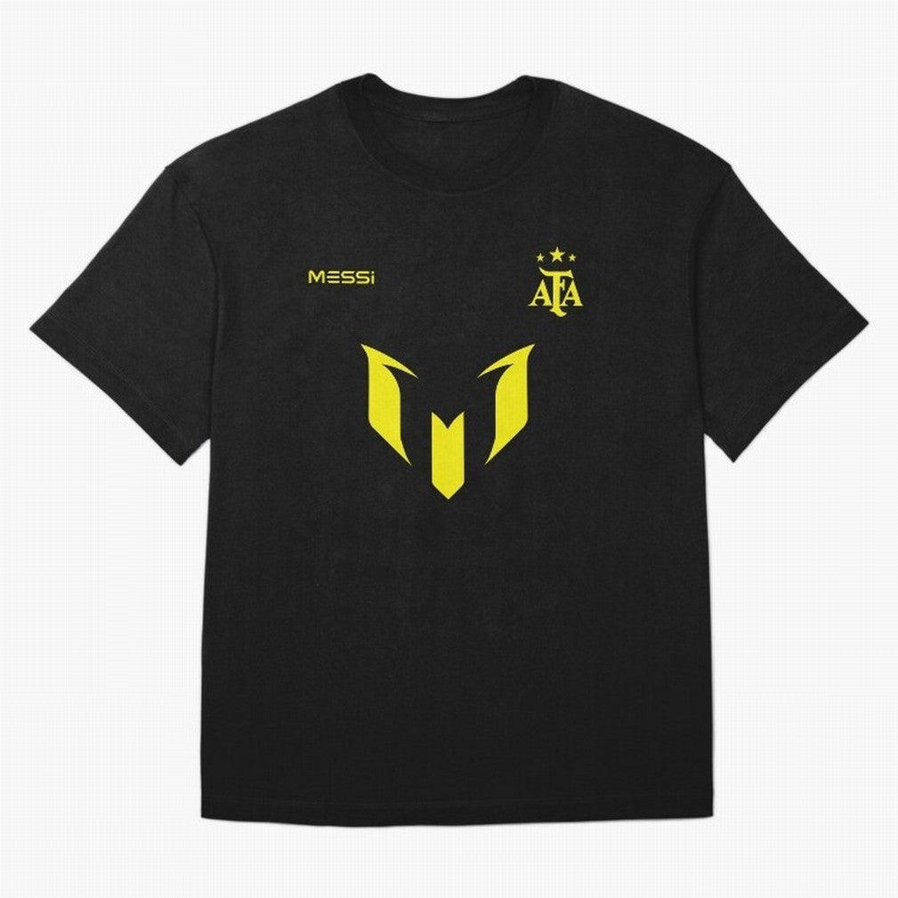 Lionel Messi logo - Argentina world champion Premium T-Shirt Relive the Noise and Pride of FIFA World Cup 2026 Group Stage for Fans of CR7 and Messi and Spain and Netherlands, Bringing Retro Football Energy, Iconic Rivalries, Trophy Chase Drama and