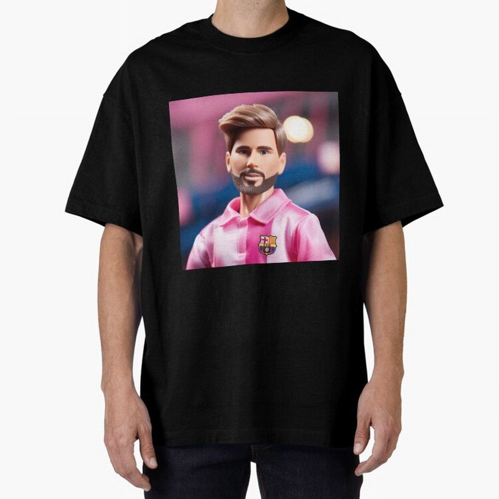 If Messi were a Barbie doll... Premium T-Shirt Represent the Passion of FIFA World Cup 2026 Group Stage Built around Neymar, Brazil Energy, Stadium Memories, Football Loyalty, International Chants and Championship Tradition; Ideal for Fans Who