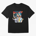 Messi GOAT Premium T-Shirt Represent Fans Who Live for FIFA World Cup 2026 Group Stage for Fans of Haaland and Mbappe and Argentina, Bringing Football History, Final Match Energy, Crowd Noise and Once in a Lifetime Moments; Great for Supporters Who