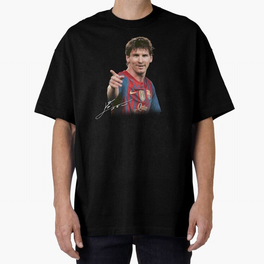 Messi T-Shirt ¡ª ¡°Young Messi¡± Premium T-Shirt Live for the Drama of FIFA World Cup 2026 USA Canada Mexico Spirit, Inspired by Argentina, France and Brazil, CR7 and Messi, Retro Football Energy, Iconic Rivalries, Trophy Chase Drama and Stadium