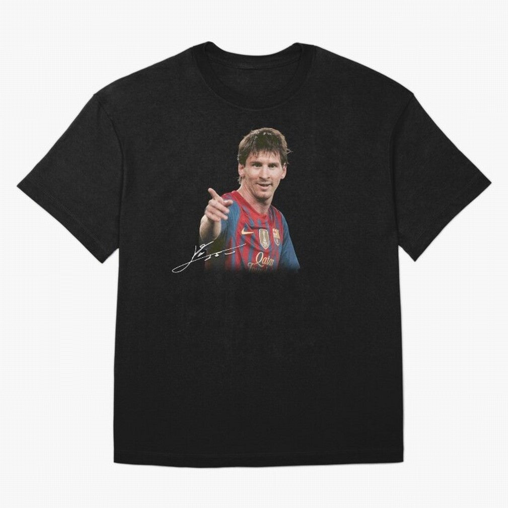Messi T-Shirt ¡ª ¡°Young Messi¡± Premium T-Shirt Live for the Drama of FIFA World Cup 2026 USA Canada Mexico Spirit, Inspired by Argentina, France and Brazil, CR7 and Messi, Retro Football Energy, Iconic Rivalries, Trophy Chase Drama and Stadium