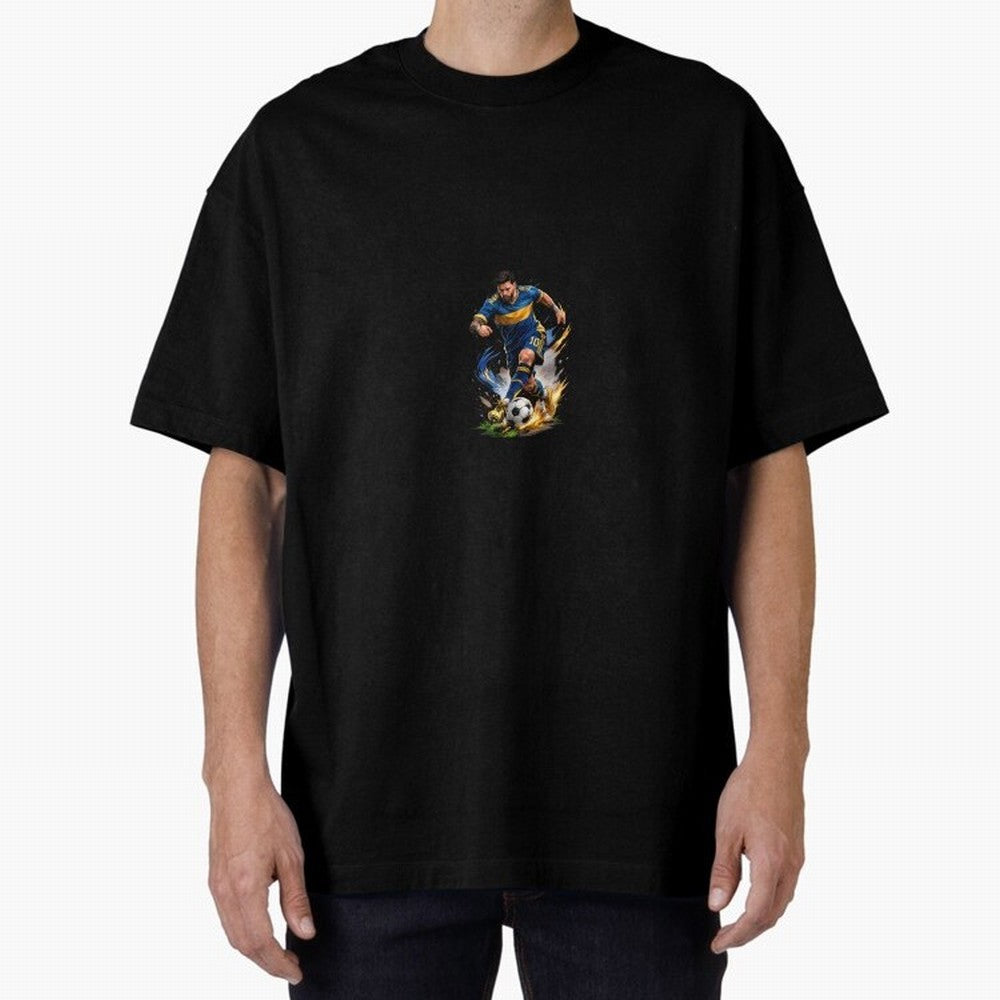 Messi Footballer Premium T-Shirt Keep the Match Day Mood of FIFA World Cup 2026 Group Stage for Fans of Messi and France, Bringing Sports Nostalgia, International Competition, Famous Players and Unforgettable Victories; Created for Match Day