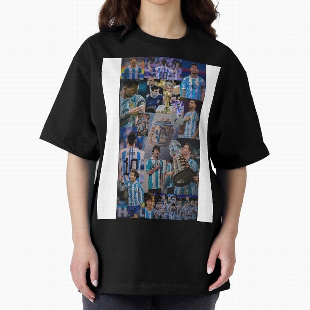 Lionel Messi Graphic T-Shirt Celebrate Rivalries and Pride in FIFA World Cup 2026 Group Stage Built around Haaland and Mbappe, Portugal, Spain and Germany Energy, Sports Nostalgia, International Competition, Famous Players and Unforgettable
