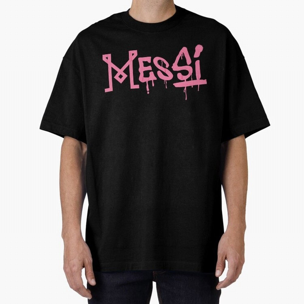 Messi Graffiti Inter Miami Premium T-Shirt Mark FIFA World Cup 2026 Spirit, Inspired by Argentina, France and Brazil, Messi and Cristiano Ronaldo, Football Passion, Legendary Performances, Festival Vibes and Supporter Community; Ideal for Fans Who